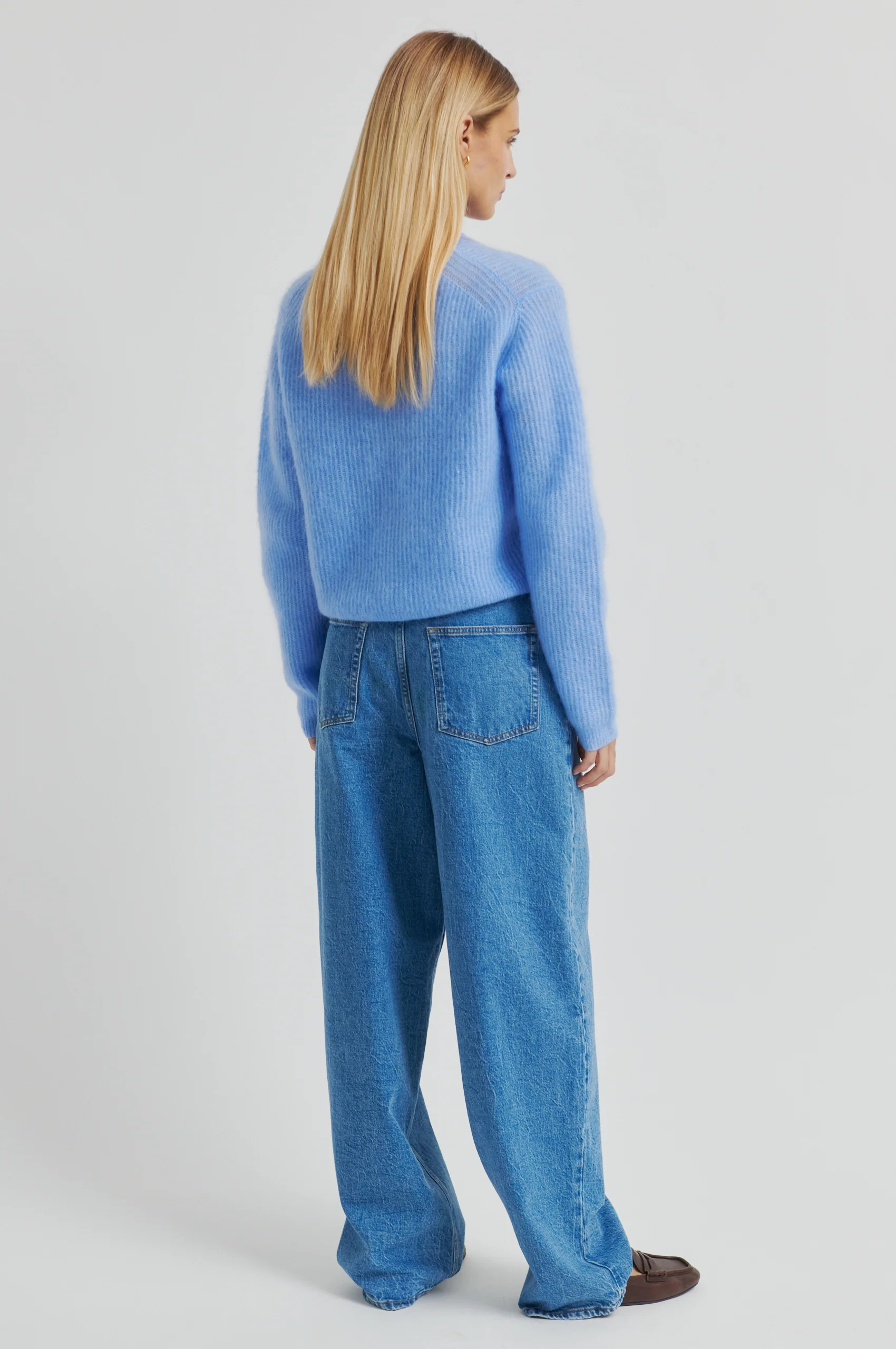 Andrea Knit Rib LS Cardigan - Image 5