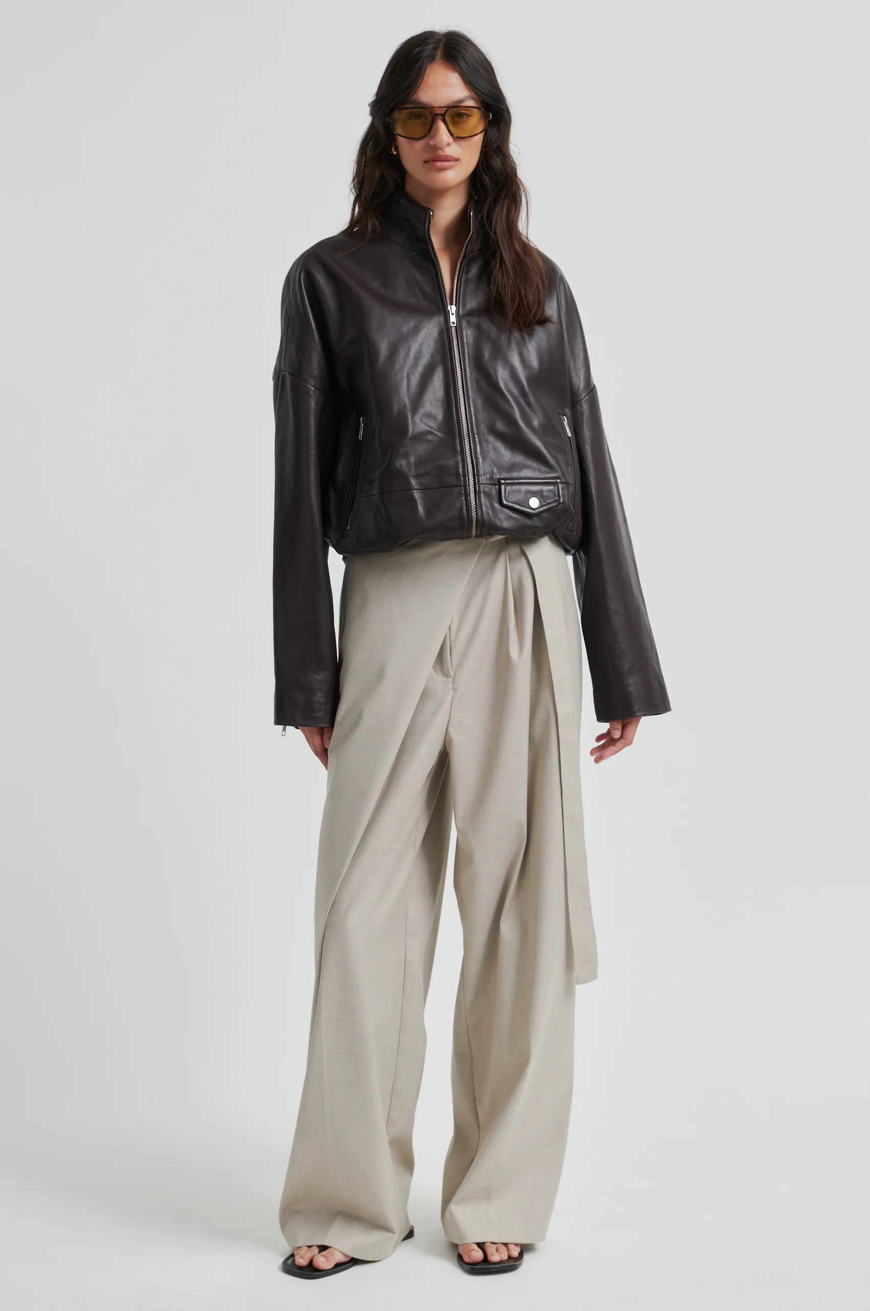 Boston Leather Jacket - Image 4