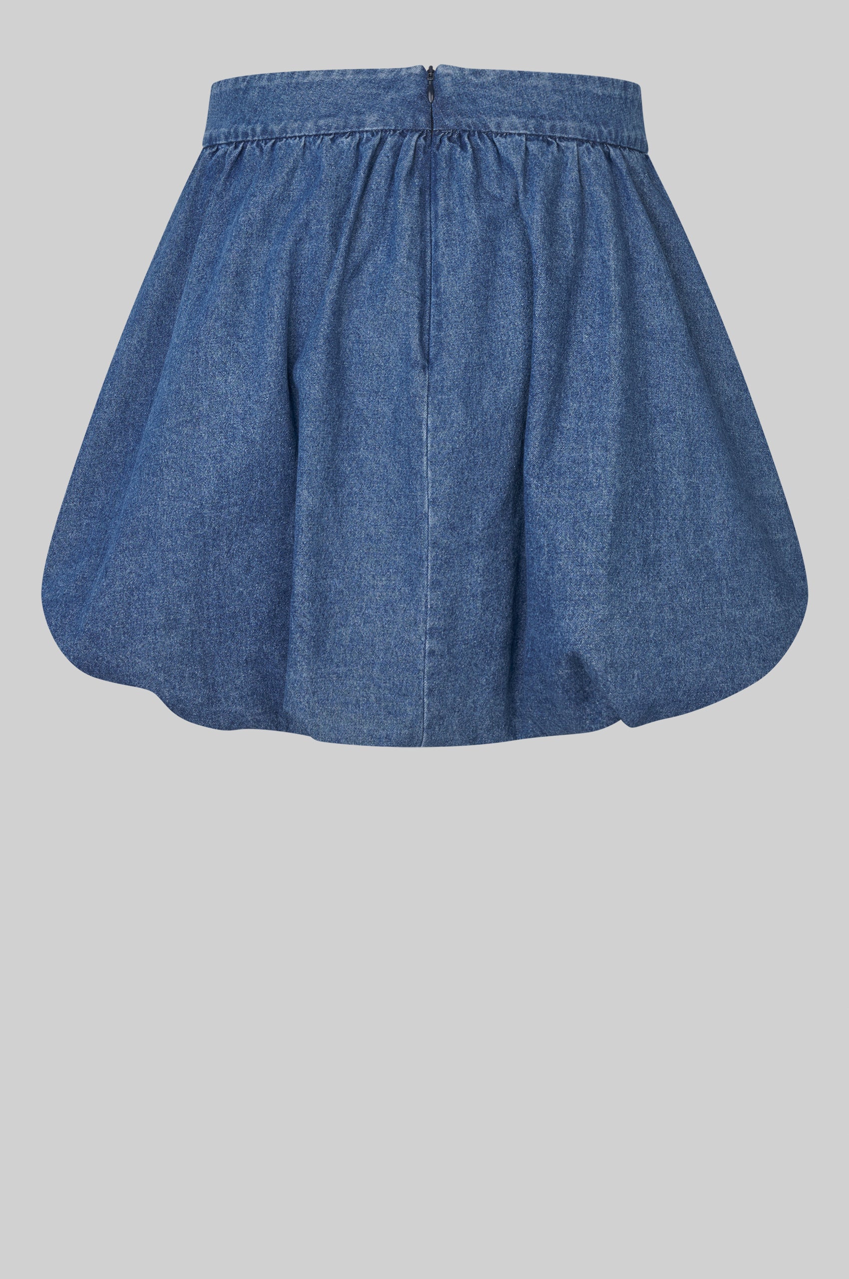 Cornelia Denim Mini Balloon Skirt - Image 7