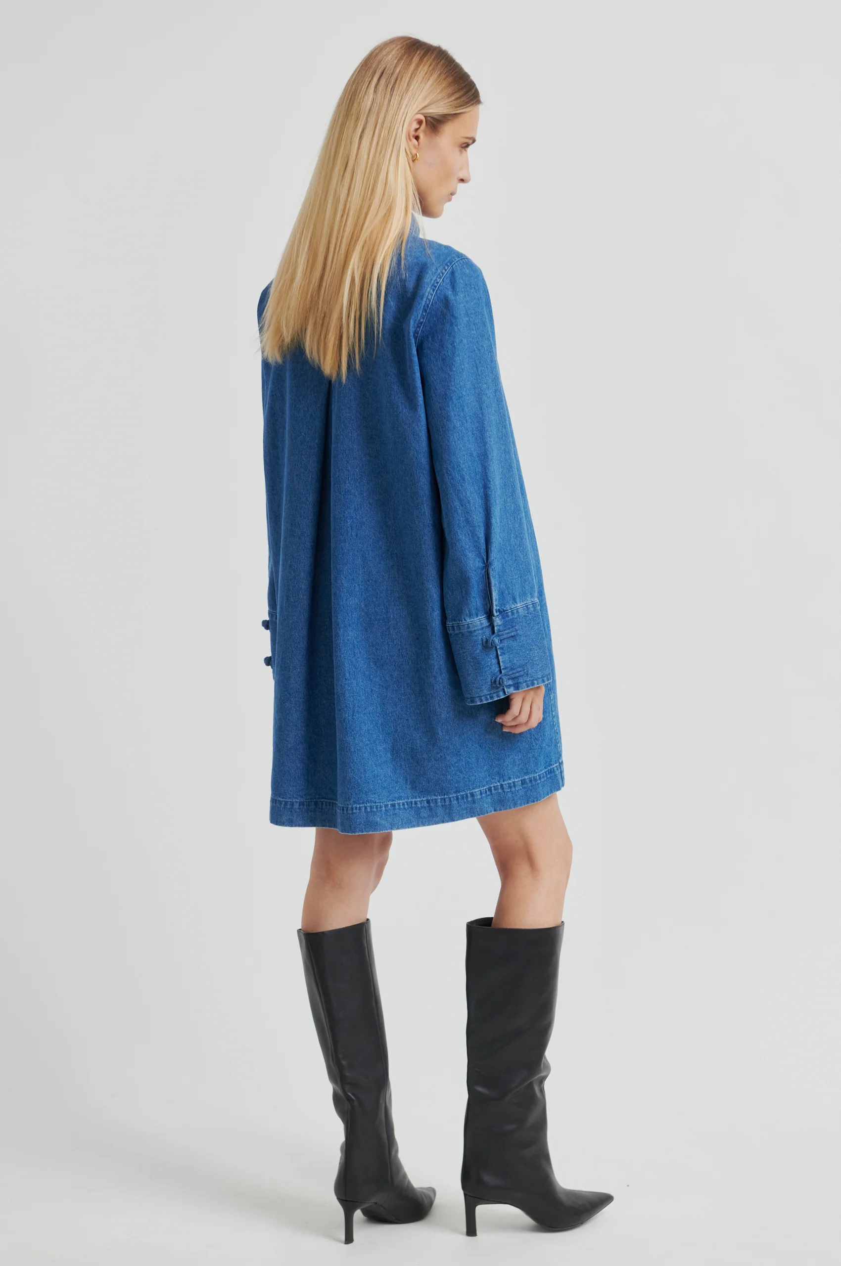 Cornelia Denim Tunic Dress - Image 5
