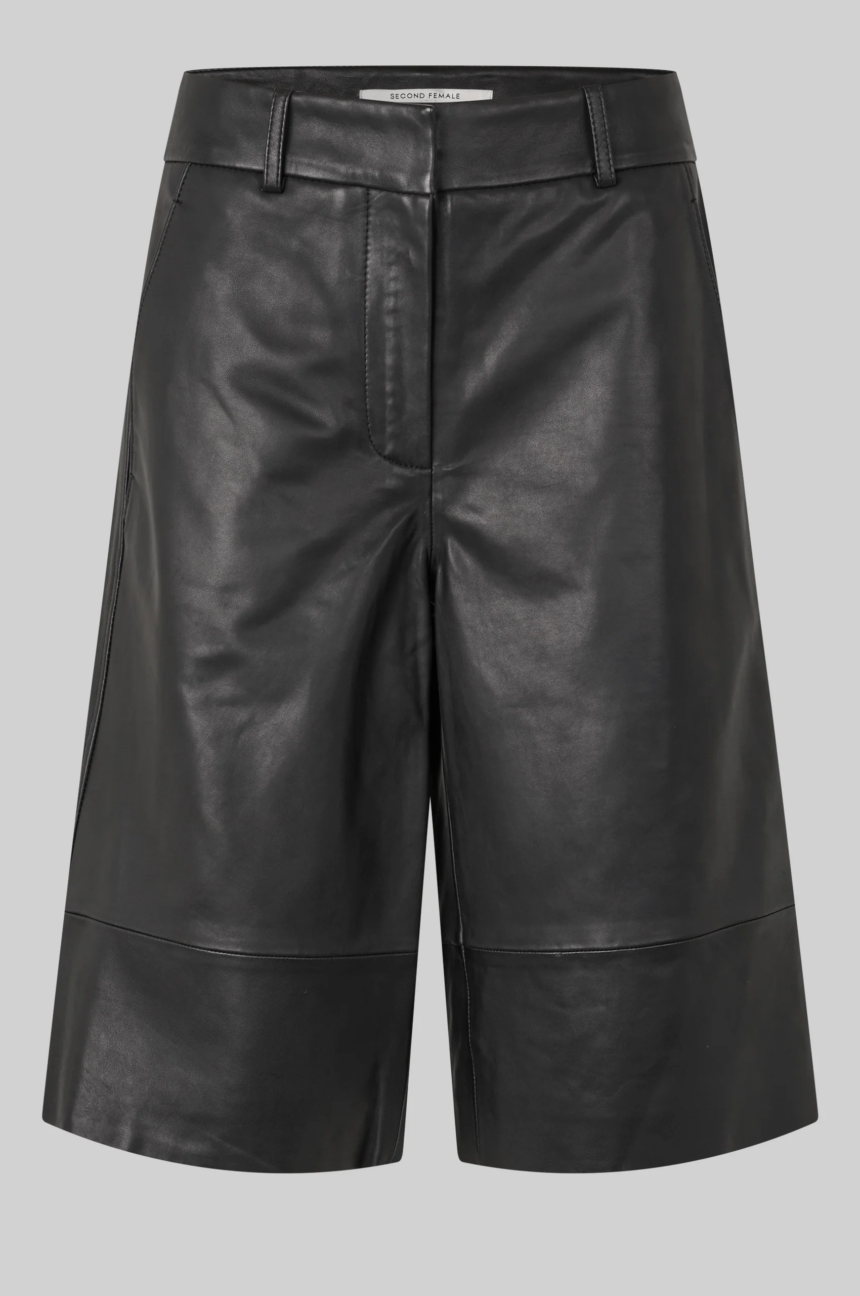Letho Leather Long Shorts - Image 6