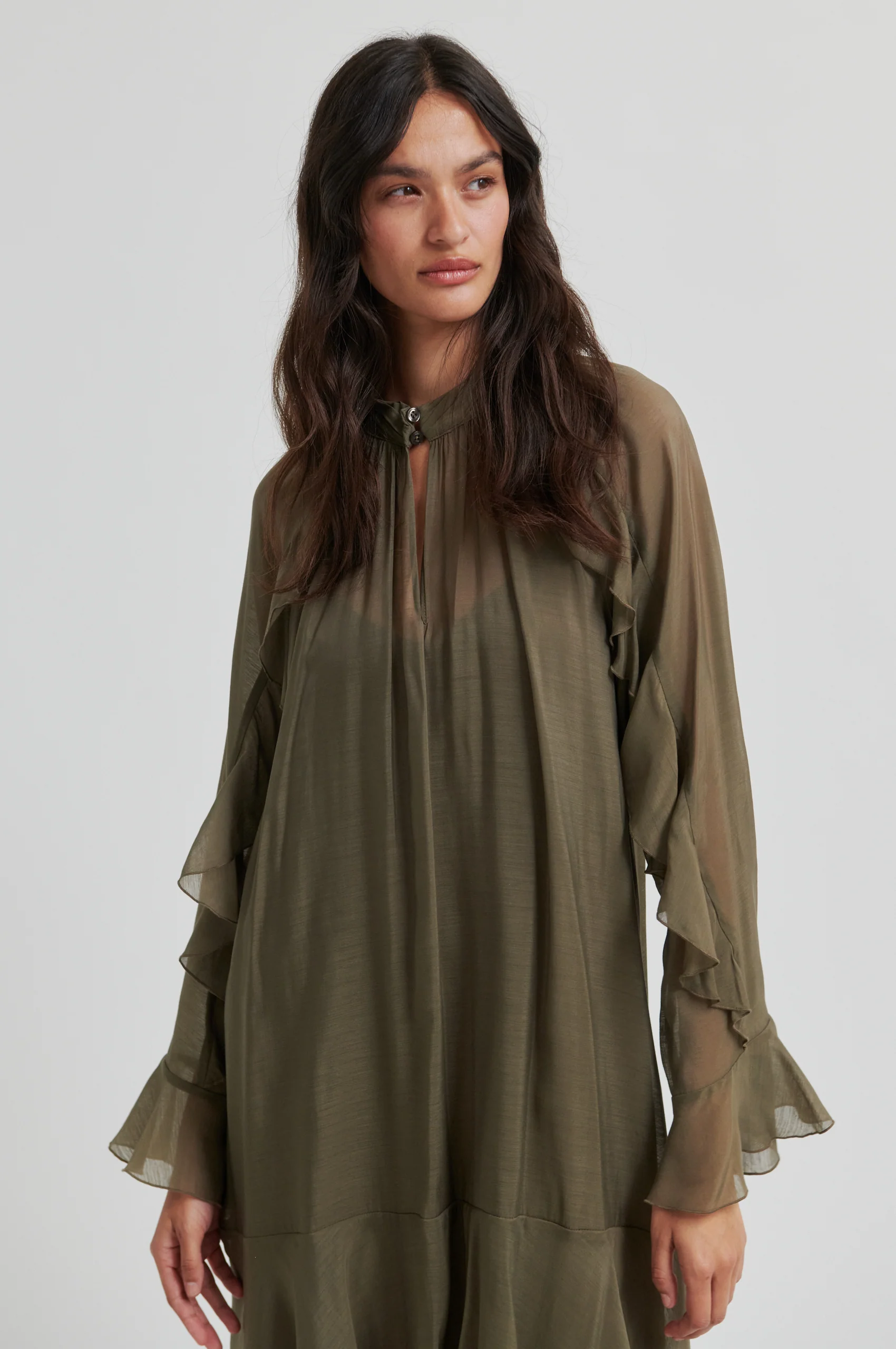 Naje Frill Dress - Image 4