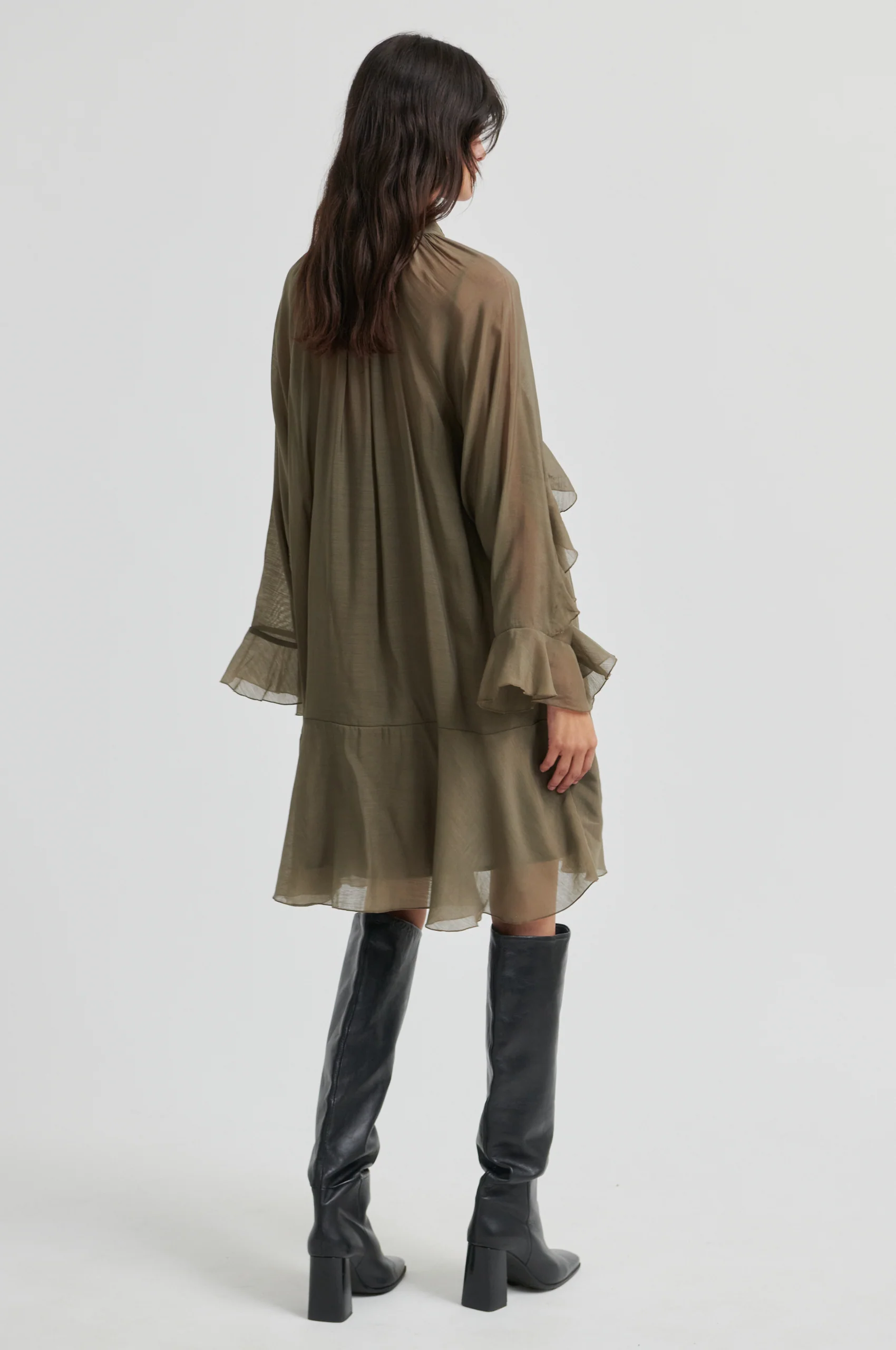 Naje Frill Dress - Image 5