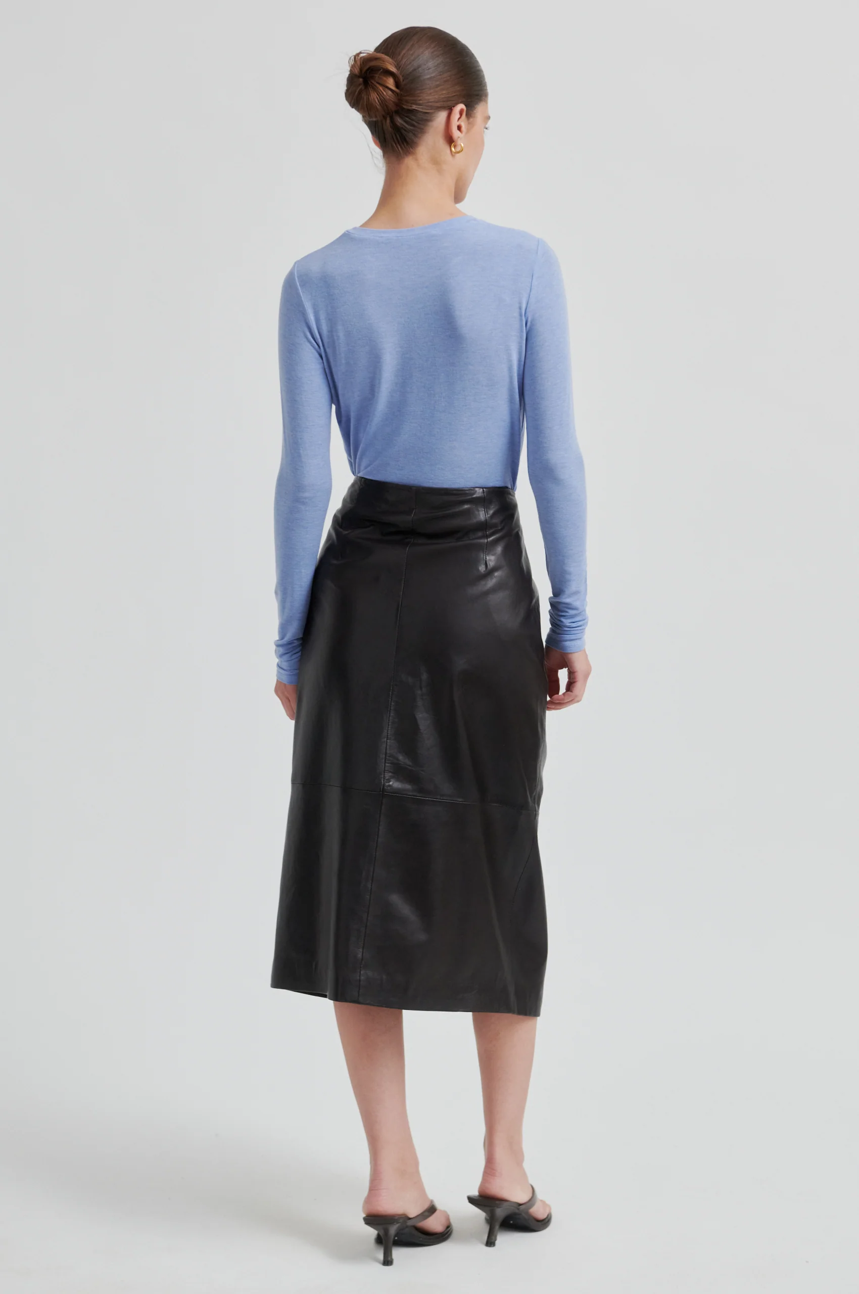 Novel Leather Skirt - Image 5