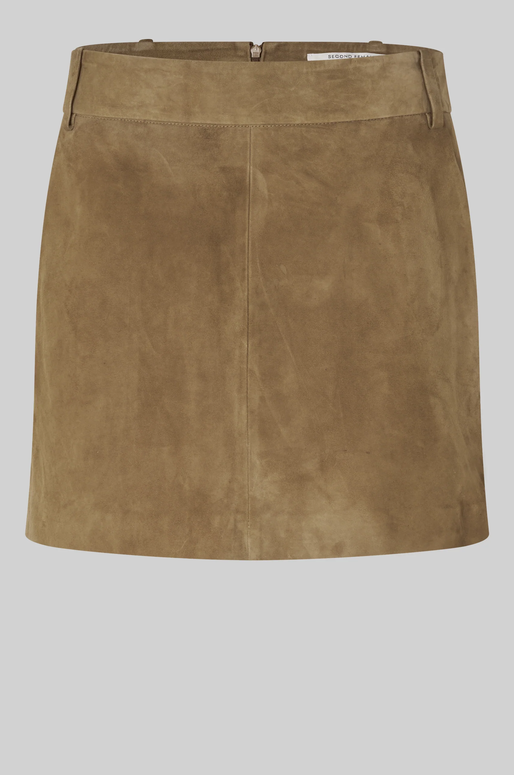 Suellen Mini Suede Skirt - Image 6